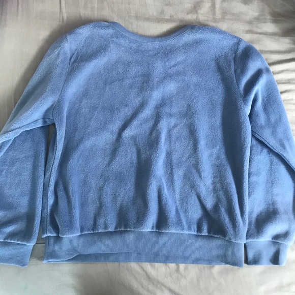 light blue grandma sweater - Picture 4 of 4